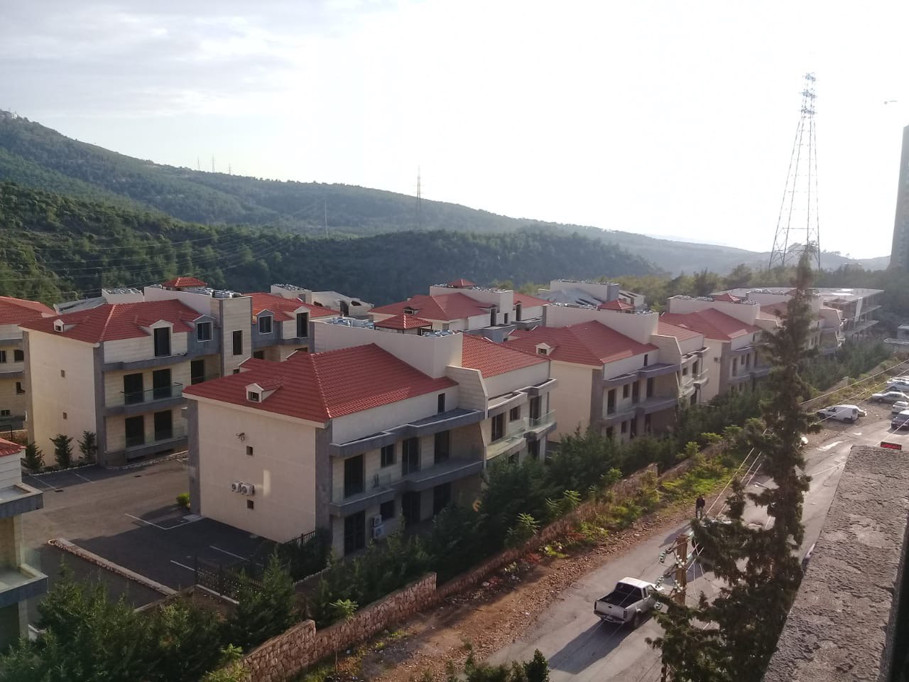 Canadian Town Panoramic View