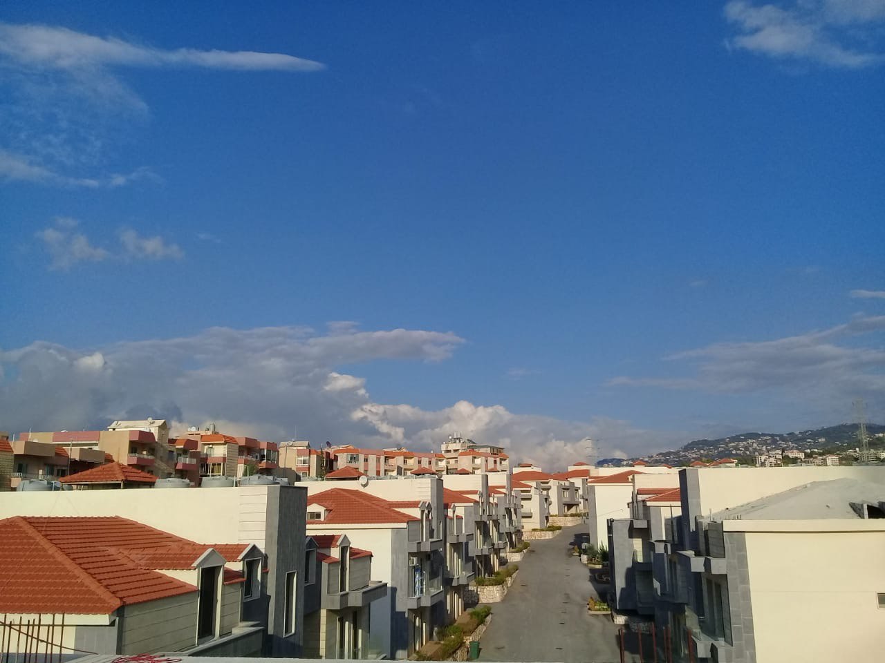 Sunset View from Canadian Town